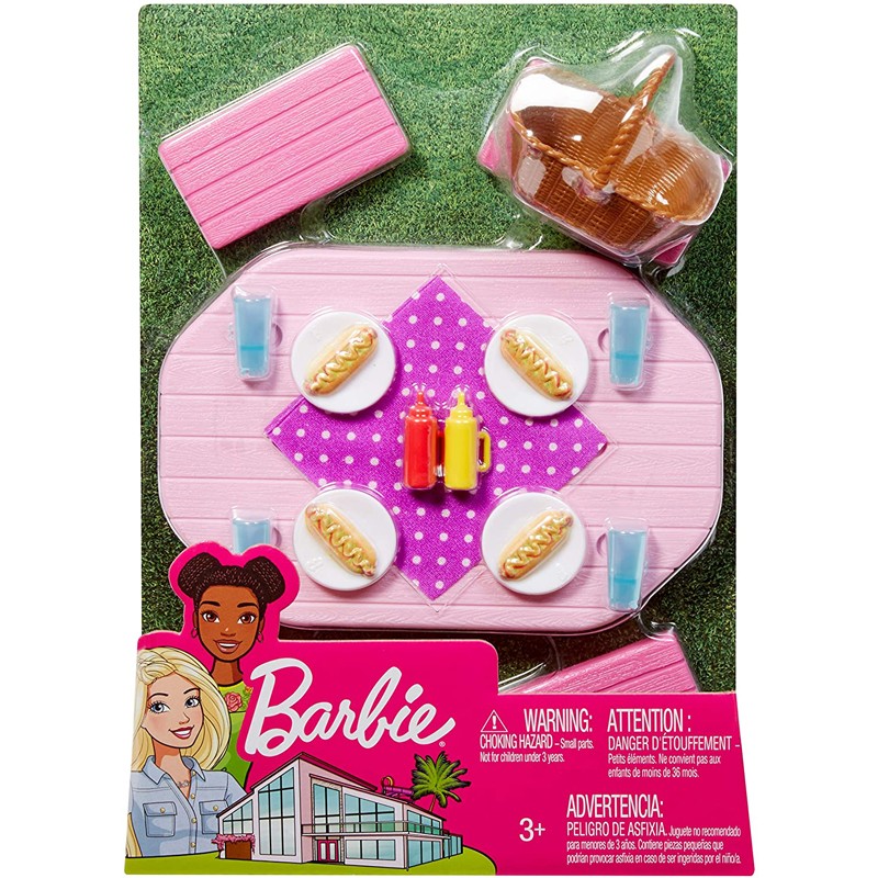 SET PICNIC BARBIE MATTEL FXG40