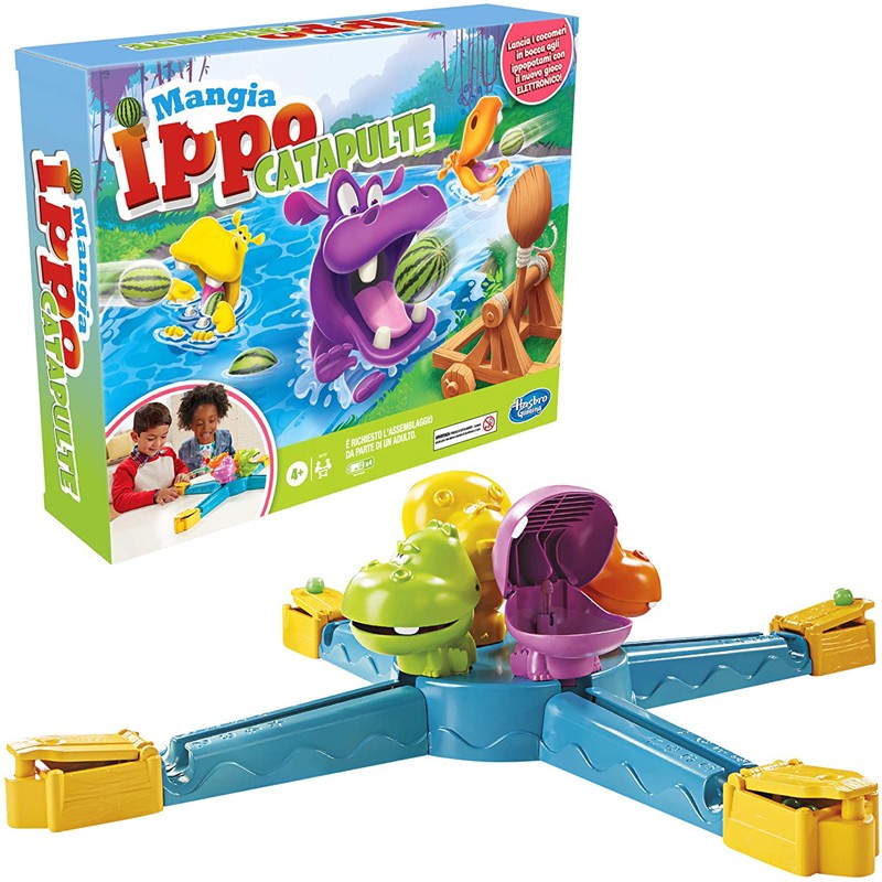 MANGIA IPPO CATAPULTE GIOCO DI SOCIETÀ HASBRO E9707