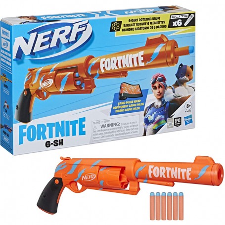 FUCILE 6-SH NERF FORTNITE HASBRO F2678