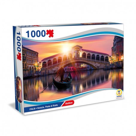 PUZZLE 1000 PEZZI ITALIA - VENEZIA, PONTE DI RIALTO TEOREMA 67023