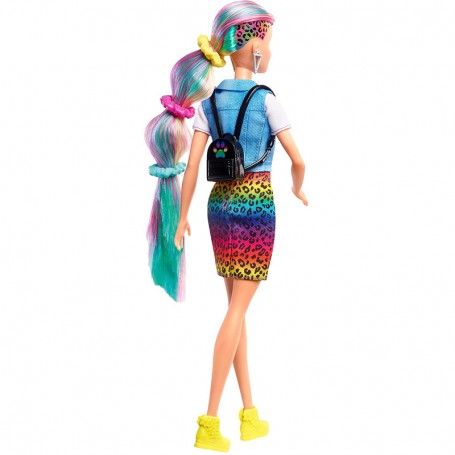 BAMBOLA BARBIE 30 CM CAPELLI MULTICOLOR MATTEL GRN81