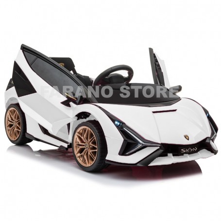 AUTO ELETTRICA PER BAMBINI LAMBORGHINI SIAN DELUXE ROSA 12V R/C, SC