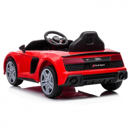 Auto Elettrica Per Bambini Audi Rs6 Nera 12V Con R/C, Ing. Mp3 E