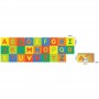 TAPPETONE PUZZLE 13 PEZZI COLORATI CON LETTERE ALFABETO 82383