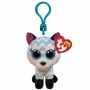 PELUCHE PORTACHIAVI 12 CM VOLPE ATLAS BEANIE BOOS CLIPS TY T35249