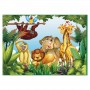 TAPPETO GIOCO IMBOTTITO WILD JUNGLE 180X125 CON CUSTODIA BABY'S CLAN 05005025