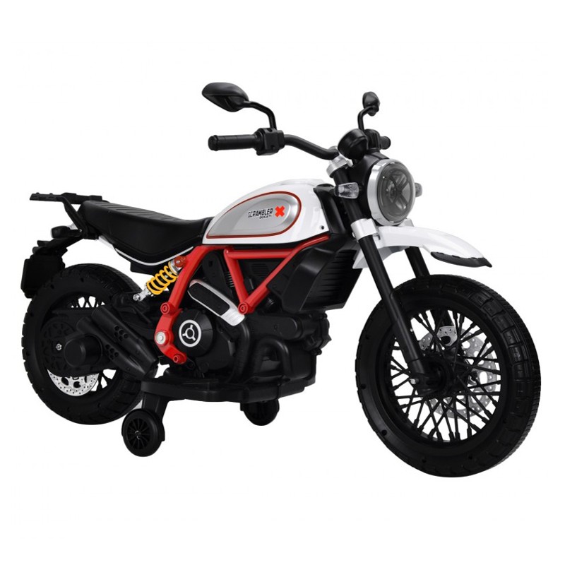 MOTO ELETTRICA PER BAMBINI VESPA PIAGGIO SPRINT GIALLA 12V ING. MP3