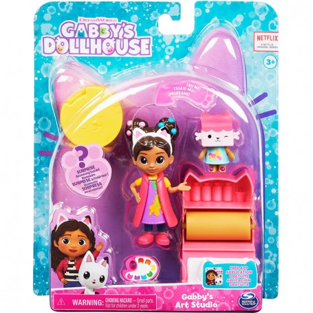 MINI SET STUDIO D'ARTE GABBY DOLLHOUSE PACK DA 2 SPIN MASTER 606047