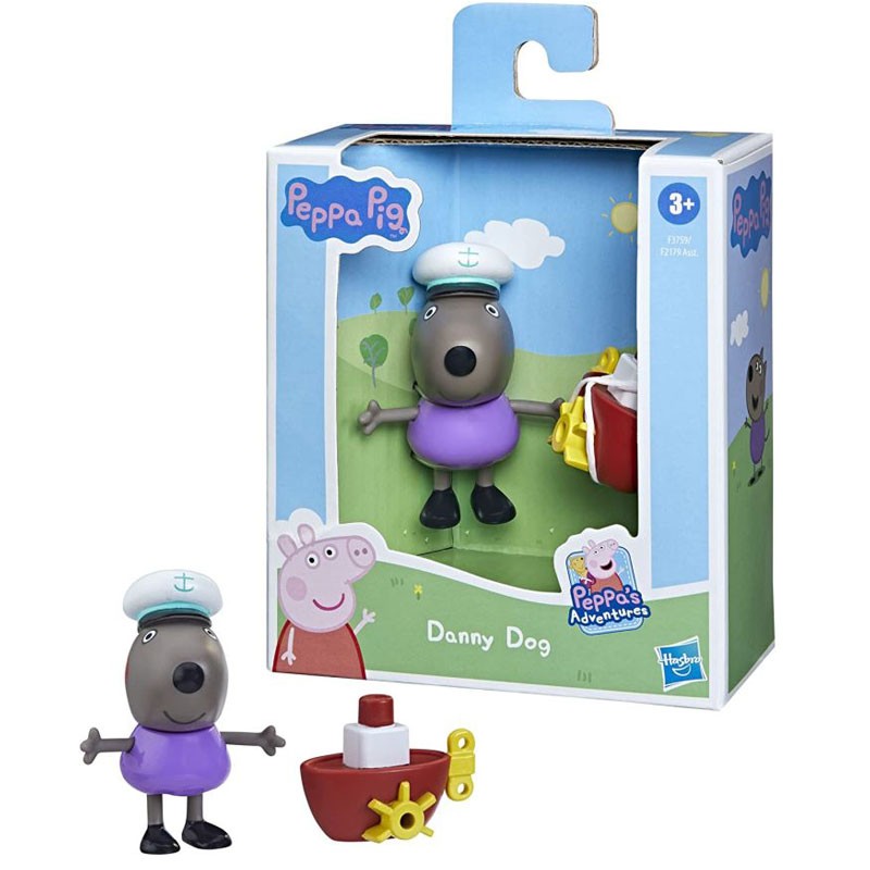 PERSONAGGIO PEPPA PIG CON ACCESSORIO DANNY DOG CANE HASBRO F2179 F3759