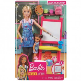 Mattel - Barbie Relax and Create Atelier - Playset con Bambola e