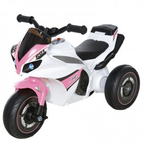 Moto Elettrica per Bambini 2 Racing Red con Casco FEBER - 800008171.00000000
