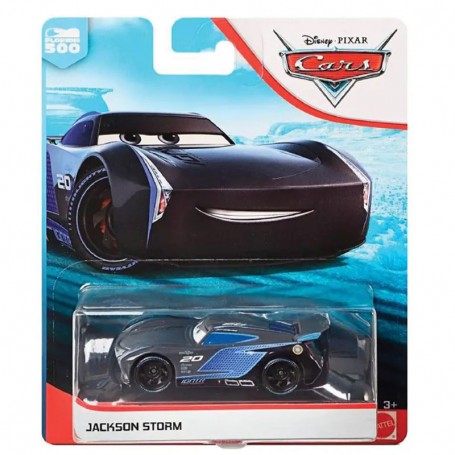 VEICOLO DISNEY CARS 1:55 JACKSON STORM IN VIAGGIO DIE-CAST DISNEY CARS MATTEL DXV29 DXV34