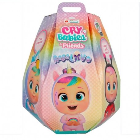 REGALOVO CRY BABIES UOVO DI PASQUA CON SORPRESE IMC TOYS 922808