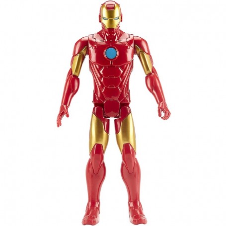 PERSONAGGIO 30 CM IRON MAN MARVEL AVENGERS TITAN HERO BLAST GEAR HA